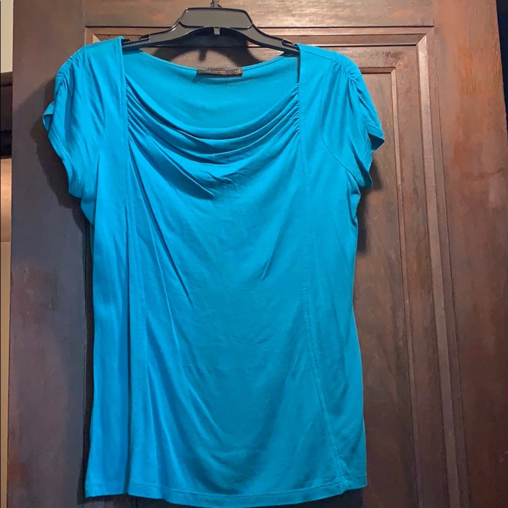 Blouse turquoise color